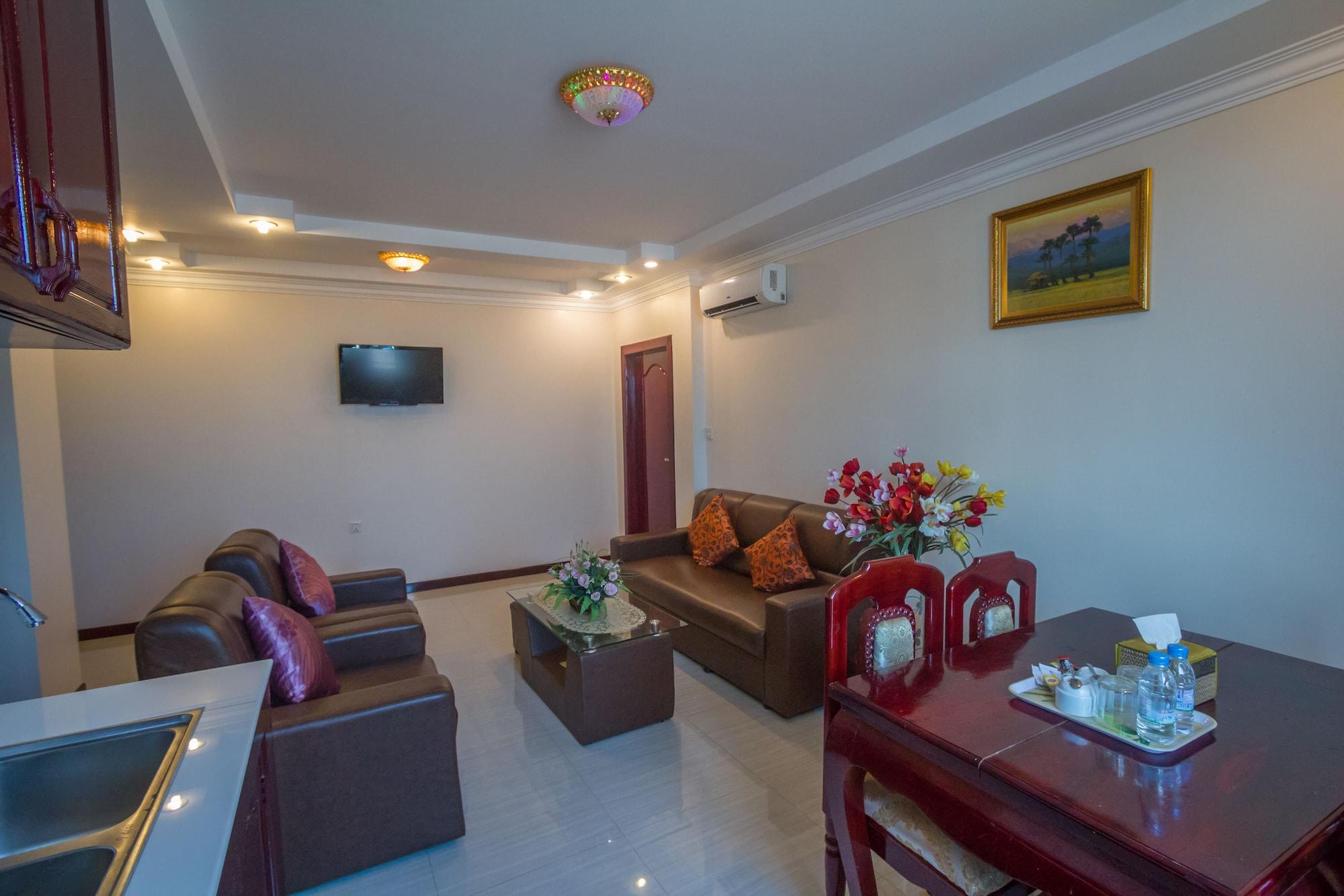 Good Luck Day Hotel & Apartment Phnom Penh Esterno foto